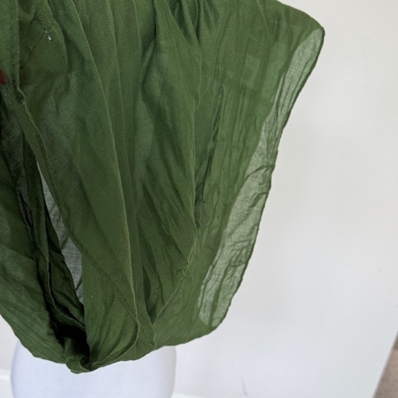 Charming Charlie Deep Green Scarf - Picture 5 of 5